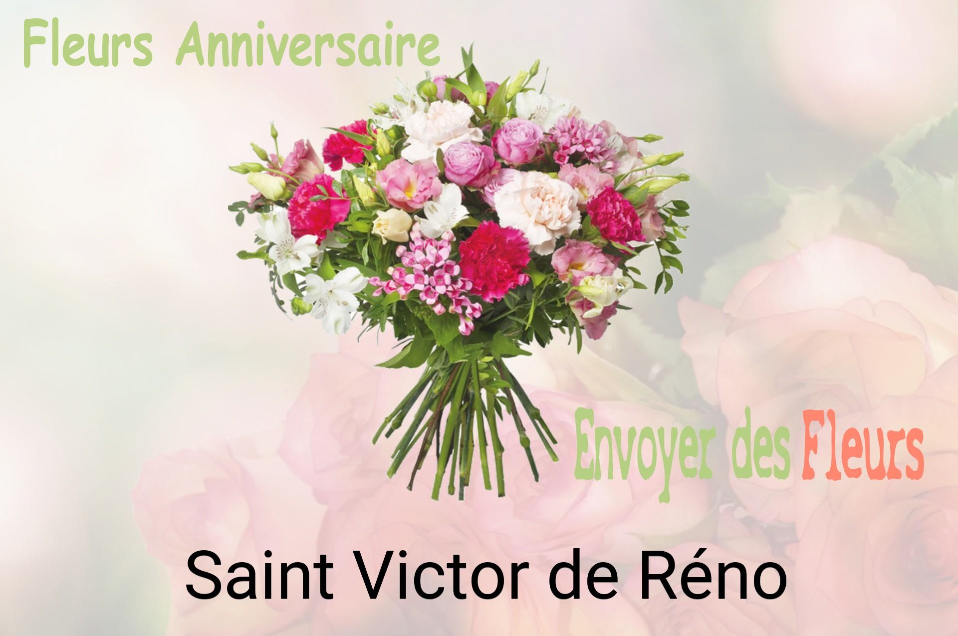 Bouquet de fleurs d’anniversaire livré à Saint-Victor-de-Réno